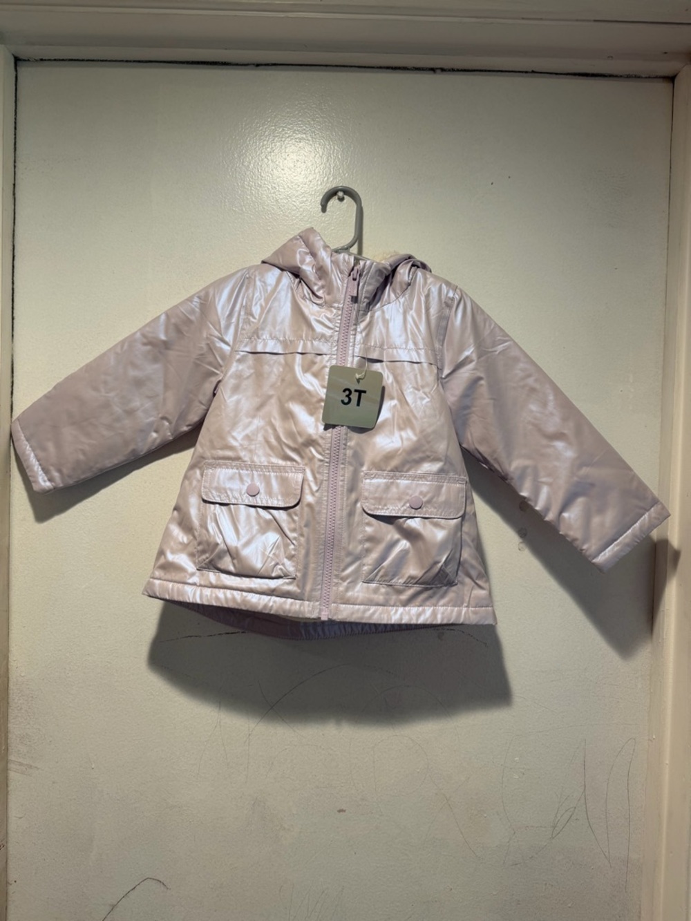 NWT Carter's  Light Purple Hooded Rain  Jacket